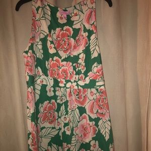 Long lily floral dress